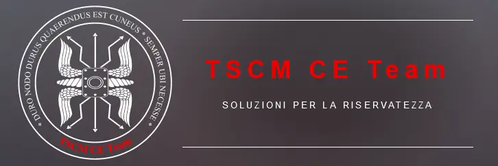 bonifiche microspie ambientali - TSCM CE Team